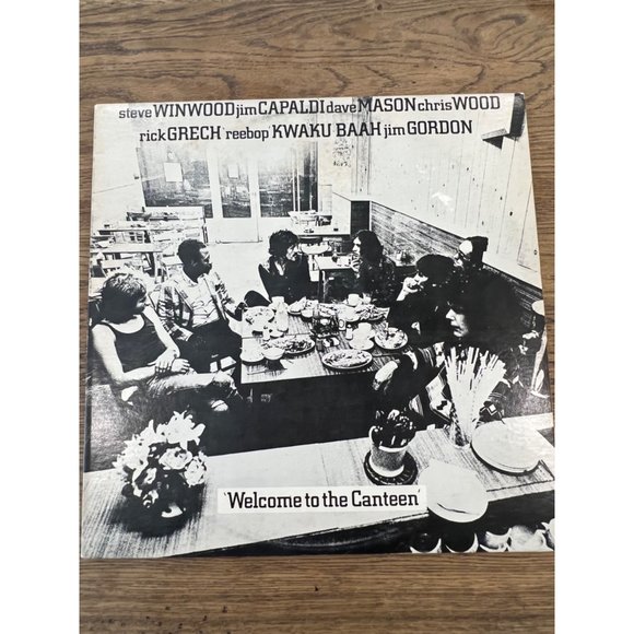 Traffic "Welcome To The Canteen" United Artists Vinyl Record UAS-5550 Rock Album - Picture 1 of 6